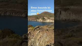 kardak kayalıkları 😛 marmaris datça yolu üzerinde bördübet elmas koyu deniz yüzmek travel [upl. by Mufi]