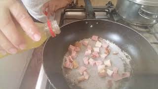 COMO FAZER OVOS MEXIDOS COM BACON [upl. by Xylia664]