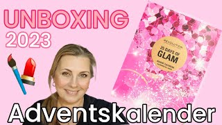 Revolution UNBOXING Kosmetik Adventskalender 2023 [upl. by Anitnemelc]