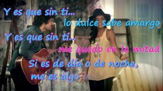 Sin Ti  Tommy Torres amp Nelly Furtado Letra HD [upl. by Macgregor]