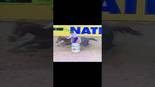 Barrel Racing  shorts cowboy horse barrelhorse barrelracer barrelracing fypviral fyp nfr [upl. by Arianna]