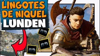 COMO CONSEGUIR LINGOTES DE NIQUEL EN LUNDEN ASSASSINS CREED VALHALLA TUTORIAL ESPAÑOL  GUIA PARTE 2 [upl. by Hnao]