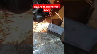 Square to Round tube Joint migstickwelder1992 welding shortsviral [upl. by Luehrmann]