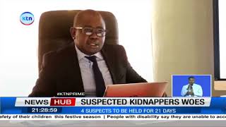 4 suspected Kidnappers who robbed a former senior officer to be held for 21 days [upl. by Grindle]