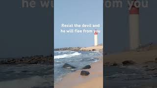 Resist the devil and he will flee from you authorityinchrist noweaponformedagainstyoushallprosper [upl. by Erehc841]