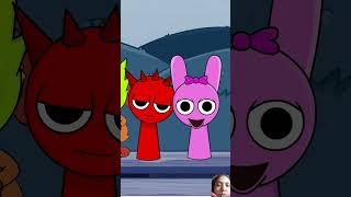 Fake or Original 😂 sprunki smillingcritters meme shortanimation [upl. by Hanley207]