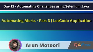 Day 12  Automating Alerts  Part 3  LetCode Application [upl. by Napier]