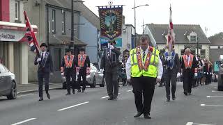 Mourne District LOL No6 Parade 1924 HD [upl. by Yrnehnhoj657]