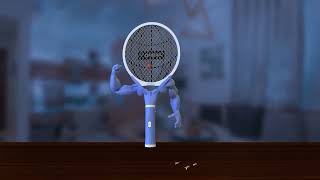 Mosquito Killer Racket  Mosquito Bat  Mosquito Swatter  Indian Mosquito Rat  Indian Mosquito Bat [upl. by Eeldivad]