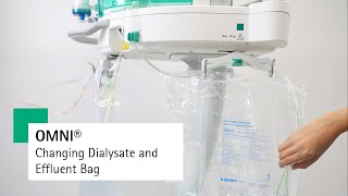 OMNI® Changing the Dialysate Bag and the Effluent Bag [upl. by Ensign]