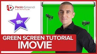 Tutorial Chroma Key in IMovie  Come usare il green screen per rimuovere lo sfondo [upl. by Netsriik621]