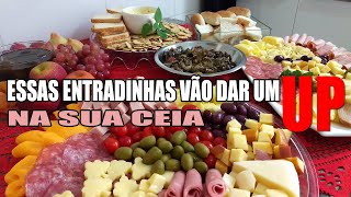 ENTRADAS PARA SUA CEIA DE NATAL  RECEITAS DA ROSA [upl. by Ingrid338]