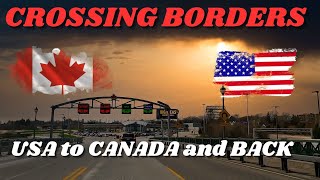 Crossing Borders USA to Canada and Back Peace Bridge to Rainbow Bridge Adventure [upl. by Yentiw]