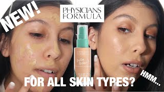 NEW PHYSICIANS FORMULA BUTTER BELIEVE IT FOUNDATION CONCEALER FOUNDATION REVIEW [upl. by Achorn932]