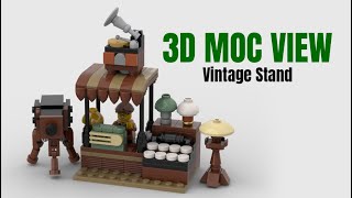 Vintage Stand  Lego MOC [upl. by Neiv320]