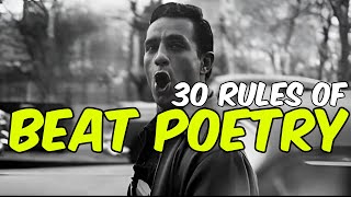 Kerouacs 30 Rules for Writing Beat Poetry [upl. by Sousa]