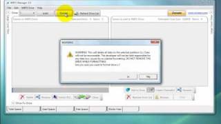 Wiikey Fusion  Format SD card with WBFS Manager [upl. by Licko]