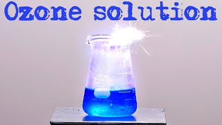 I soaked BURNING MAGNESIUM into solution of OZONE in TetraChloroMethane [upl. by Atthia]