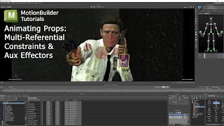 MotionBuilder Tutorial How to Animate Props with MultiReferential Constraints [upl. by Uwton]