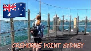 4K Sydney Australia Walk  Cremorne Point Ferry and Walking Tour [upl. by Let626]