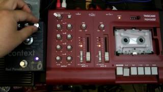 4 TRACK TAPE LOOPS amp RED PANDA CONTEXT LIVE AMBIENTDRONE EXPERIMENTS [upl. by Ocirrej466]