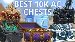 AQW RANKING 10 MOST IODAD 10K AC CHESTS  BEST IODA OPTION [upl. by Sherri]