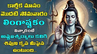 కార్తీక మాసం మొదటి సోమవారం లింగాష్టకం విన్నారంటే అష్టఐశ్వర్యాలు కలిగి శివుని కృప మీపైన ఉంటుంది [upl. by Adnirolc786]