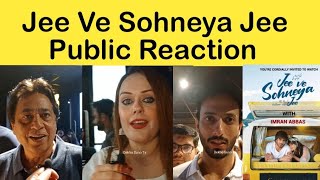 Film Jee Ve Sohneya Jee  Public Reactions  Indian Punjabi Film  Imran Abbas [upl. by Ruthanne]