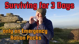 3Day Survival Ration Challenge Can You Do It survival food apocolypse [upl. by Scholem]