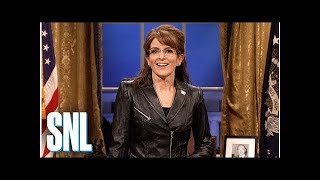 Tina Feys Sarah Palin Leads SNL Chorus Lamenting What I Did For Trump [upl. by Knutson461]