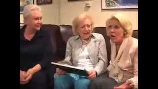 BampB FUNNY INTERVIEW Stephanie Susan Flannery Betty White Ann Alley Mills Pam Bold Beautiful 51513 [upl. by Aznofla]