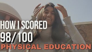 SCORE 100100 IN PHYSICAL EDUCATIONPRO TIP BY SRCC STUDENT physicaleducation12thclass boardexam [upl. by Yniatirb]