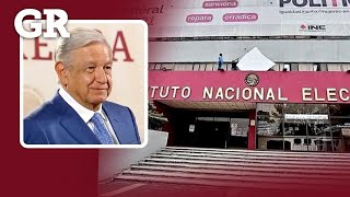 AMLO dice que obedecerá a INE pero arremete contra Xóchitl [upl. by Chapell]