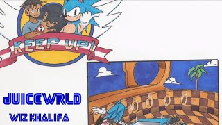 Keep me up Juice WrldWiz Khalifa From Sonic the hedgehog [upl. by Nerwal904]