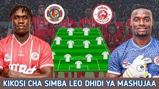 MASHUJA FC VS SIMBA LIGI KUU BARA NBC 01 [upl. by Ahseryt532]