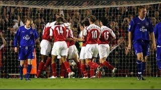 Arsenal 70 Everton PL 200405 FULL MATCH [upl. by Ainehs]