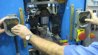 Gasbarre Press Group 30 Ton CNC Hydraulic Powder Compaction Press [upl. by Bronwen]