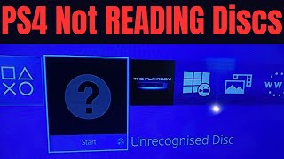 PS4 Disc NOT READING  Makes Spinning Noise FIX [upl. by Amadeo]