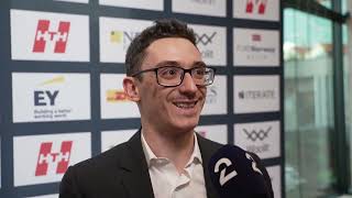 Fabiano Caruana quotMy Opening Surprise Really Worked Outquot  Norway Chess 2023 Round 4 [upl. by Aksel]