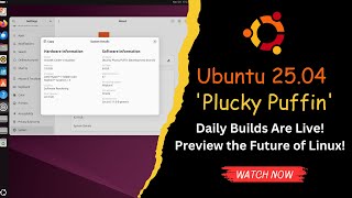 Ubuntu 2504 Plucky Puffin Daily Builds Are Live Preview the Future of Linux [upl. by Hein]