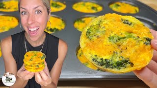 Broccoli And Cheese Egg Bites Recipe [upl. by Ribaj]