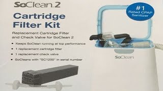 Soclean 2 Cartridge Filter Kit [upl. by Iron14]