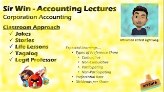 Lecture 14 Dividends on Preference Share Corporation Accounting [upl. by Llertnor]