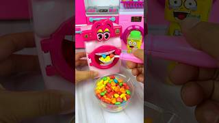 Satisfying with Unboxing Miniature Washing Machine Set Toys Kitchen Eating Candy ASMR Videos [upl. by Regnij748]