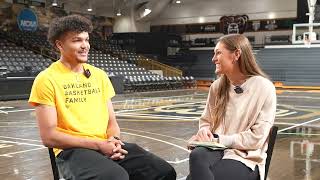 Hear from Horizon League Championship MVP Trey Townsend ahead of Selection Sunday [upl. by Linder]