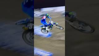 Replay of Jordan Smith Crash 250 sx main Seattle Washington [upl. by Atinaujnas598]