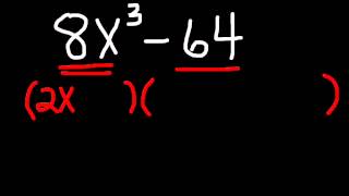 Factoring Binomials  Cubes 2 [upl. by Anyer661]