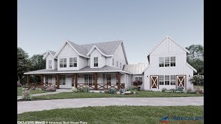 MODERN FARMHOUSE PLAN 684900064 [upl. by Paver244]