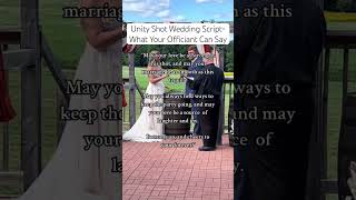 Unity Shot Wedding Script what your officiant can say to introduce the nontraditional unity ritual [upl. by Charlotta]