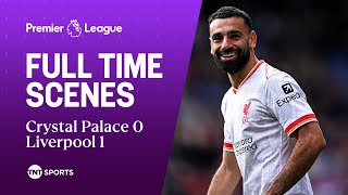 FULLTIME Liverpool beat Crystal Palace to go four points clear at the top of the Premier League 🔝 [upl. by Hannis857]